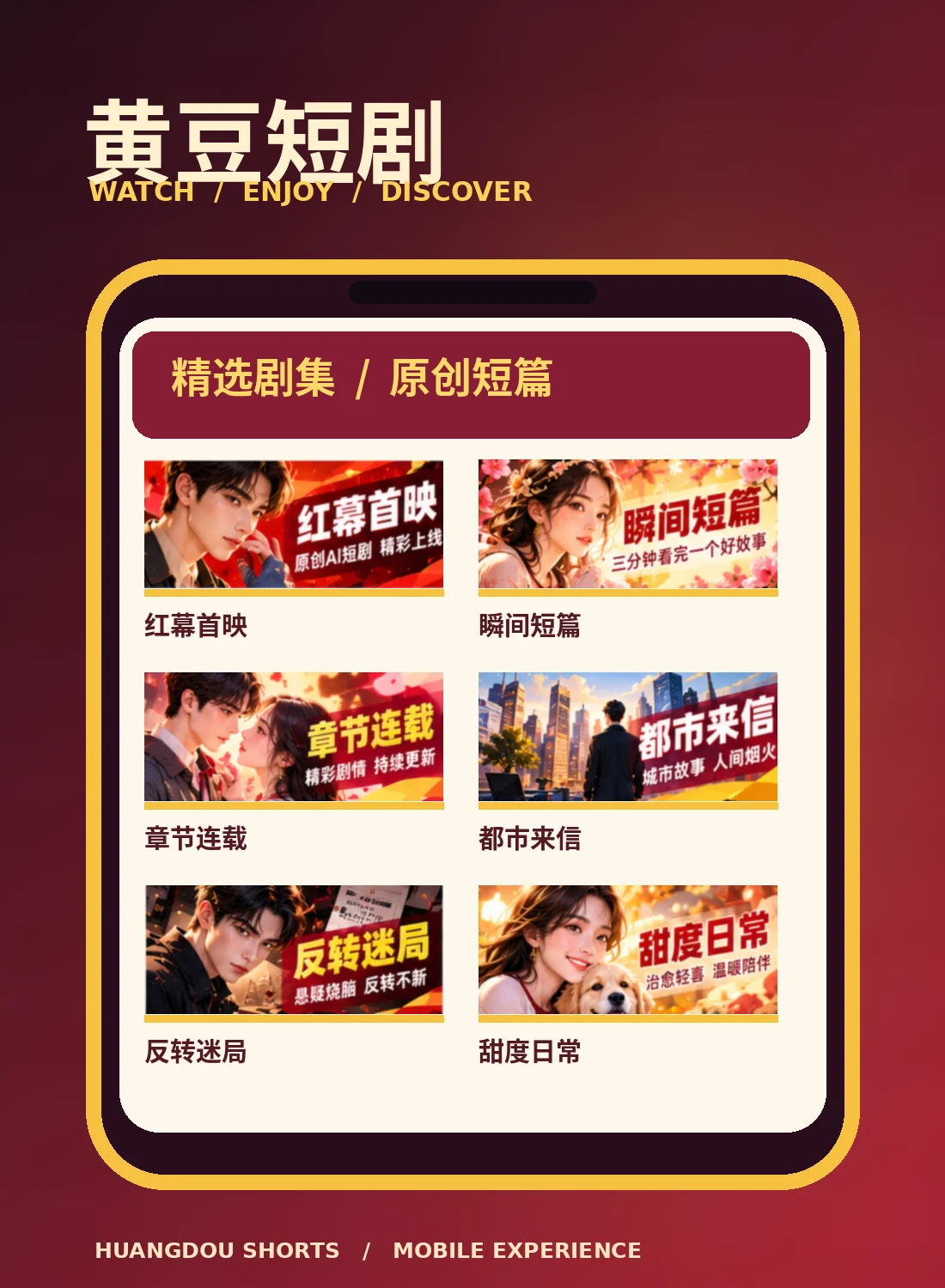 移动剧场与品牌帮助栏目主题